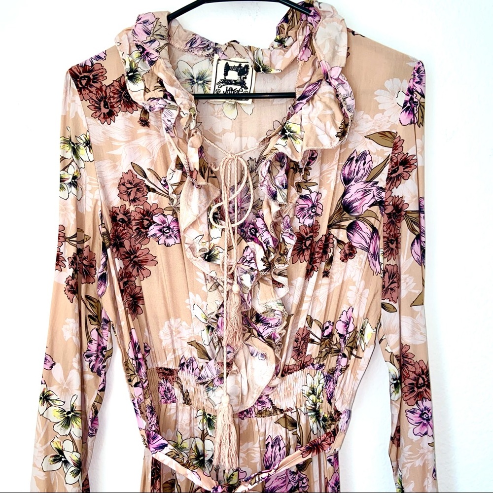 Boho Floral Maxi Dress
